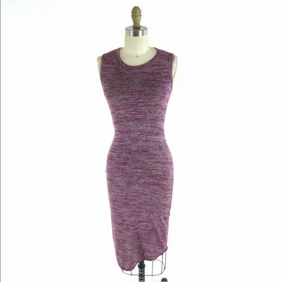 Wilfred Heather Space Purple Grey Jersey Dress 2XS - Picture 1 of 5